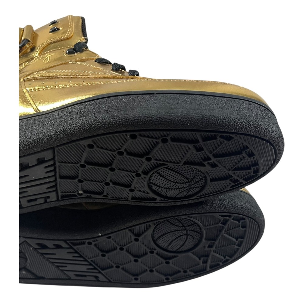 Ewing Athletics 33 Hi Metallic Gold High Top Sneakers Men's Size 10 - Picture 16 of 16